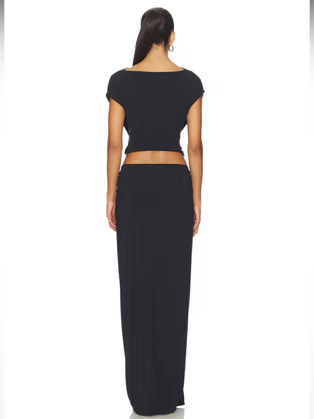 NWT! NBD Nicolette Gown in Black - Picture 3 of 5